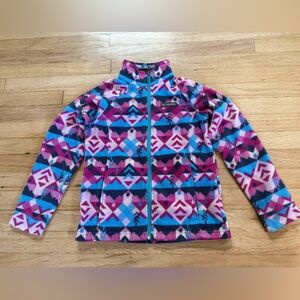 Columbia Kids Puffer Jacket in Pink and Blue